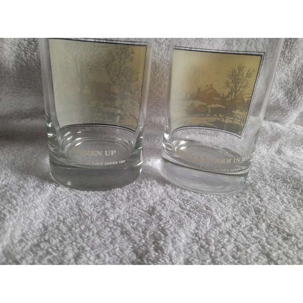 Vintage Arby's Glasses set of 4